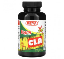 Для похудения и контроля веса Deva, Vegan CLA`` 90 веганских капсул