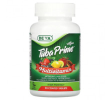 Витаминно-минеральные комплексы Vegan Tuba Prime®, Multivitamin, High Potency, 90 Coated Tablets