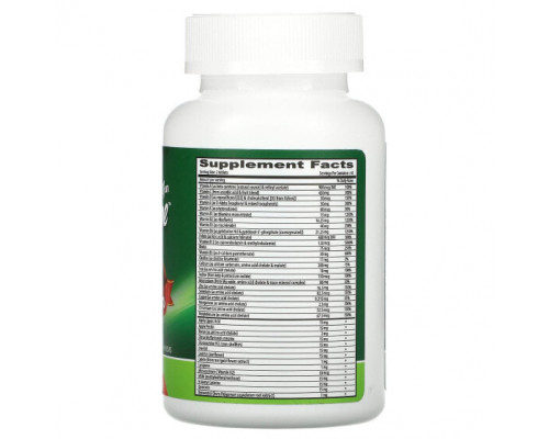 Витаминно-минеральные комплексы Vegan Tuba Prime®, Multivitamin, High Potency, 90 Coated Tablets Витаминно-минеральные комплексы Vegan Tuba Prime®, Multivitamin, High Potency, 90 Coated Tablets