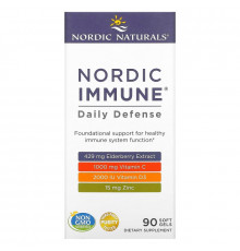 Nordic Naturals, Nordic Immune Daily Defense, 90 Soft Gels