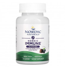 Nordic Naturals, Nordic Immune Gummies, Elderberry , 40 Gummies