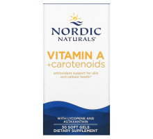 Nordic Naturals, Vitamin A + Carotenoids, 30 Softgels