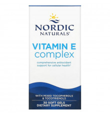 Nordic Naturals, Vitamin E Complex, 30 Soft Gels