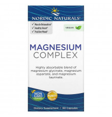 Nordic Naturals, Magnesium Complex, 90 Capsules