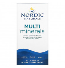 Nordic Naturals, Multi Minerals, 90 капсул