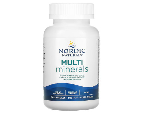 Nordic Naturals, Multi Minerals, 90 капсул Nordic Naturals, Multi Minerals, 90 капсул