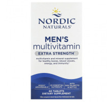 Женское здоровье Nordic Naturals, Мультивитамины для мужчин, с повышенной силой действия, 60 таблеток