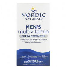 Женское здоровье Nordic Naturals, Мультивитамины для мужчин, с повышенной силой действия, 60 таблеток
