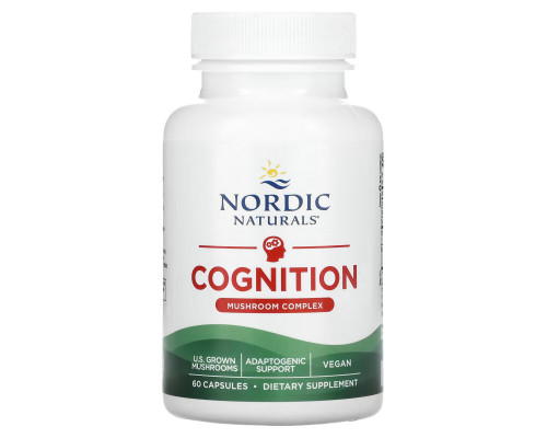 Nordic Naturals, Cognition Mushroom Complex, 60 Capsules Nordic Naturals, Cognition Mushroom Complex, 60 Capsules
