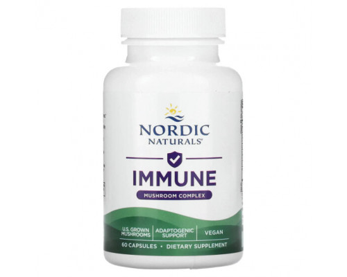 Грибы Immune, Mushroom Complex, 60 Capsules Грибы Immune, Mushroom Complex, 60 Capsules
