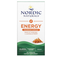 Nordic Naturals, Energy Mushroom Complex, 60 Capsules