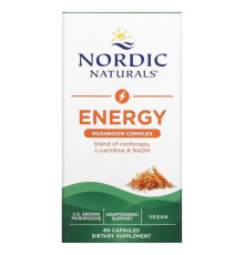Nordic Naturals, Energy Mushroom Complex, 60 Capsules