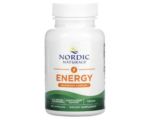 Nordic Naturals, Energy Mushroom Complex, 60 Capsules Nordic Naturals, Energy Mushroom Complex, 60 Capsules