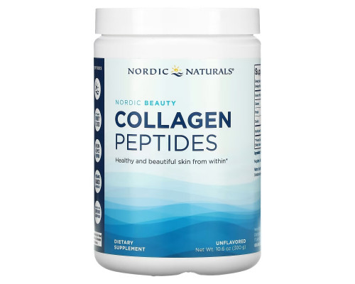 Nordic Naturals, Nordic Beauty, Collagen Peptides, Unflavored, 10.6 oz (300 g) Nordic Naturals, Nordic Beauty, Collagen Peptides, Unflavored, 10.6 oz (300 g)
