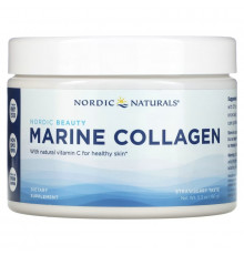 Nordic Naturals, Морской коллаген, клубничный вкус, 5,29 унций (150 г)
