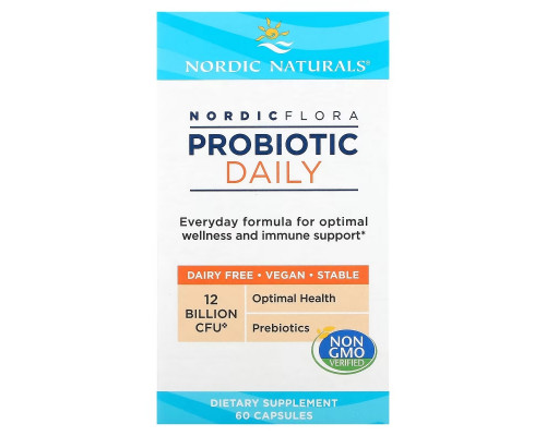 Nordic Naturals Пробиотик 60 капсул Nordic Naturals Пробиотик 60 капсул