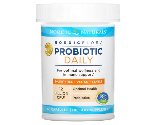 Nordic Naturals Пробиотик 60 капсул Nordic Naturals Пробиотик 60 капсул