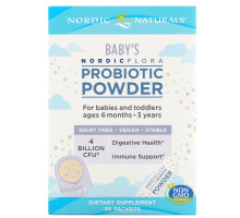 Nordic Naturals, Nordic Flora Baby's Probiotic Powder, 4 Billion CFU, 30 Packets