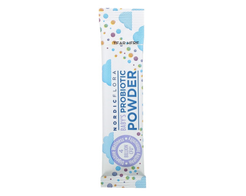 Nordic Naturals, Nordic Flora Baby's Probiotic Powder, 4 Billion CFU, 30 Packets Nordic Naturals, Nordic Flora Baby's Probiotic Powder, 4 Billion CFU, 30 Packets
