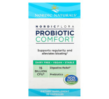 Nordic Naturals, Nordic Flora Probiotic, Comfort, 15 Billion CFU, 30 Capsules