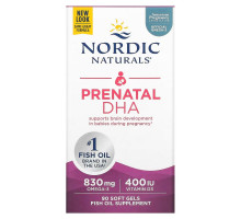Nordic Naturals Пренатальная ДГК 500 мг 90 капсул