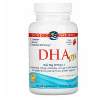 Nordic Naturals Экстра ДГК Клубника 1000 мг 60 капсул