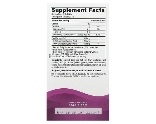 Nordic Naturals Пренатальный DHA Клубника 500 мг 90 Гелиевых Капсул Nordic Naturals Пренатальный DHA Клубника 500 мг 90 Гелиевых Капсул