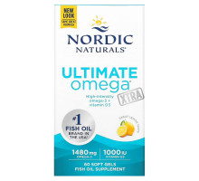 Nordic Naturals Ultimate Omega Xtra Lemon 1000 mg 60 Soft Gels