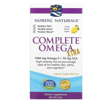 Nordic Naturals Complete Omega Xtra Lemon 1000 mg 60 Soft Gels
