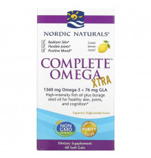 Nordic Naturals Complete Omega Xtra Lemon 1000 mg 60 Soft Gels