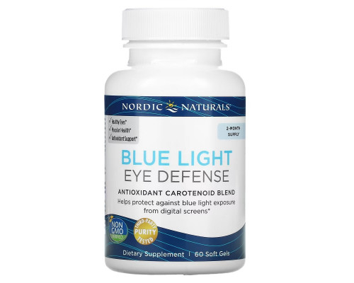 Nordic Naturals, Blue Light Eye Defense, 60 Softgels Nordic Naturals, Blue Light Eye Defense, 60 Softgels