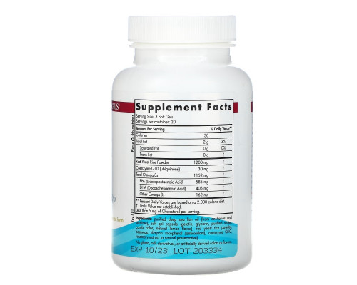 Nordic Naturals, Omega LDL mit rotem Hefereis und CoQ10, 384 mg, 60 Weichkapseln Nordic Naturals, Omega LDL mit rotem Hefereis und CoQ10, 384 mg, 60 Weichkapseln