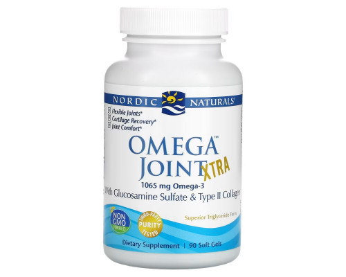 Nordic Naturals Омега для суставов Экстра 1000 мг 90 мягких капсул Nordic Naturals Омега для суставов Экстра 1000 мг 90 мягких капсул