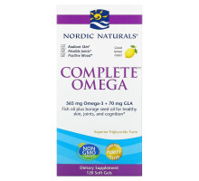 Nordic Naturals Омега Комплекс с лимоном 1000 мг 120 гелевых капсул