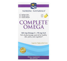 Nordic Naturals Комплекс омега со вкусом лимона 1000 мг 180 желатиновых капсул