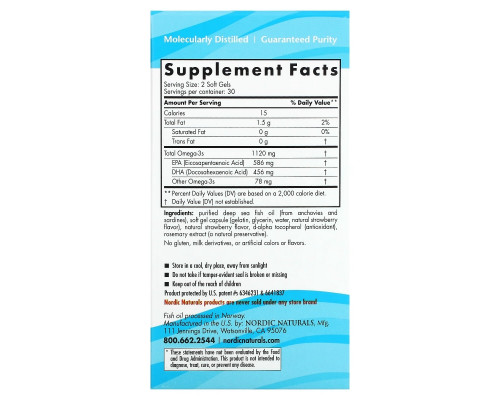 Nordic Naturals, Ultimate Omega 2X Teen, Ages 12-18, Strawberry, 60 Mini Soft Gels Nordic Naturals, Ultimate Omega 2X Teen, Ages 12-18, Strawberry, 60 Mini Soft Gels
