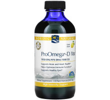 Nordic Naturals, ProOmega-D Xtra, Lemon, 8 fl oz (237 ml)