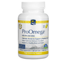 Nordic Naturals, ProOmega, Lemon, 1,000 mg, 60 Soft Gels