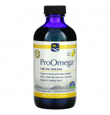 Nordic Naturals, ProOmega, Lemon Flavor, 8 fl oz (237 ml)