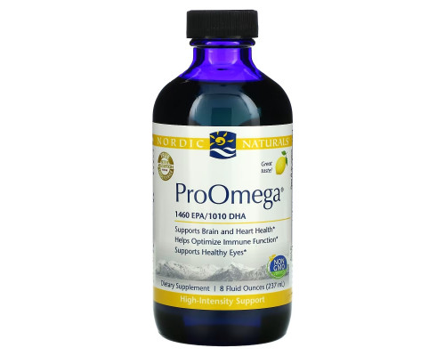 Nordic Naturals, ProOmega, Lemon Flavor, 8 fl oz (237 ml) Nordic Naturals, ProOmega, Lemon Flavor, 8 fl oz (237 ml)