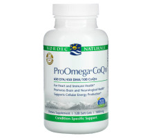 Nordic Naturals, ProOmega CoQ10, 1,000 mg, 120 Soft Gels