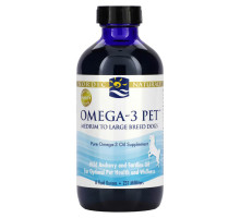 Nordic Naturals, Масло Омега-3 для поддержания здоровья питомцев, 8 жидких унций (237 мл)