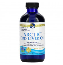 Nordic Naturals Масло печени арктической трески 8 жидких унций (237 мл)