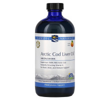 Nordic Naturals, Arctic Cod Liver Oil, Orange Flavor, 16 fl oz (473 ml)