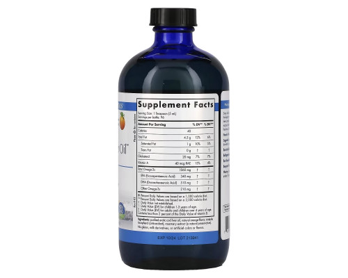 Nordic Naturals, Arctic Cod Liver Oil, Orange Flavor, 16 fl oz (473 ml) Nordic Naturals, Arctic Cod Liver Oil, Orange Flavor, 16 fl oz (473 ml)