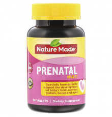 Nature Made, Multi Prenatal, 90 таблеток