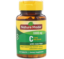 Nature Made, Витамин C, 1000 мг, 60 таблеток