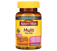 Nature Made, Multi for Her с железом и кальцием, 90 таблеток