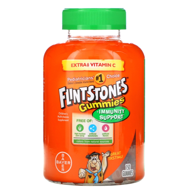 Flintstones, Жевательные конфеты, мультивитамин для детей, 150 конфет