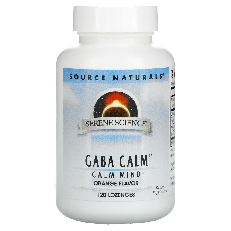 Source Naturals, Gaba Calm, 120 таблеток 120 таблеток